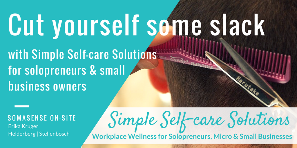 Simple Self-care Solutions Workplace Wellness SomaSense On-site Erika Kruger 
